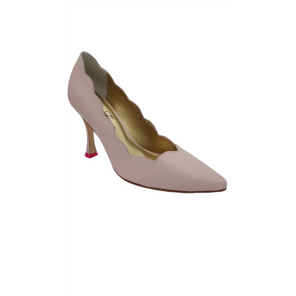 NEW CLAIRE FLOWERS women's mallory pump in blush
